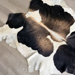 Real Cow Hide Rug