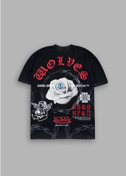 EYE OF THE BEHOLDER V2 PREMIUM OVERSIZED TEE IN BLACK 3XL