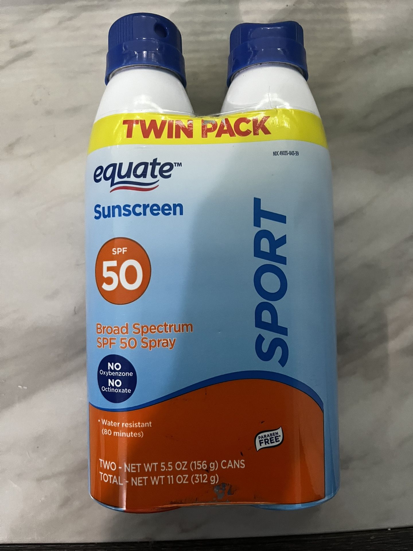 Equate Sunscreen Twin