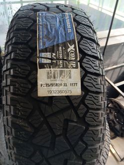 New set of tires 275 55 20 all terrain