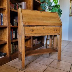Antique Oak Secretary Desk (1915)