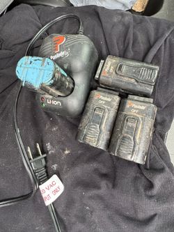 Paslode Batteries And Charger