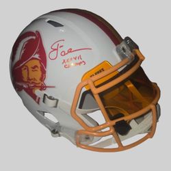 Jon Gruden Autographed Tampa Bay Buccaneers Full Size  Throwback Replica Authentic