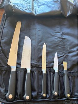 Wusthof Grand Prix Knife Set with Case