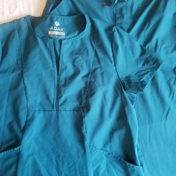 Adar Scrubs Dark Teal