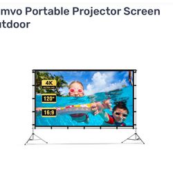 Projector Screen For Outdoors 