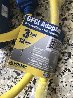 Gfci adapter