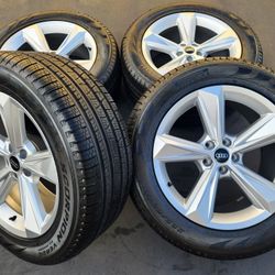 19” Audi Q7 New OEM Silver Wheels and Tires 