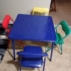 Toddler Table And Chair Set