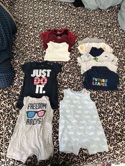 Baby Boy Clothes Lot 0–6M + 12M – 20+ Pieces – H&M/Carter’s/Old Navy/Nike – $45 OBO
