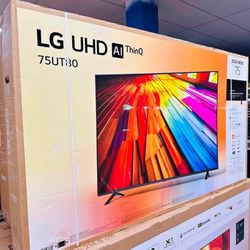 LG 75” UT8000 4K HDR SMART TV