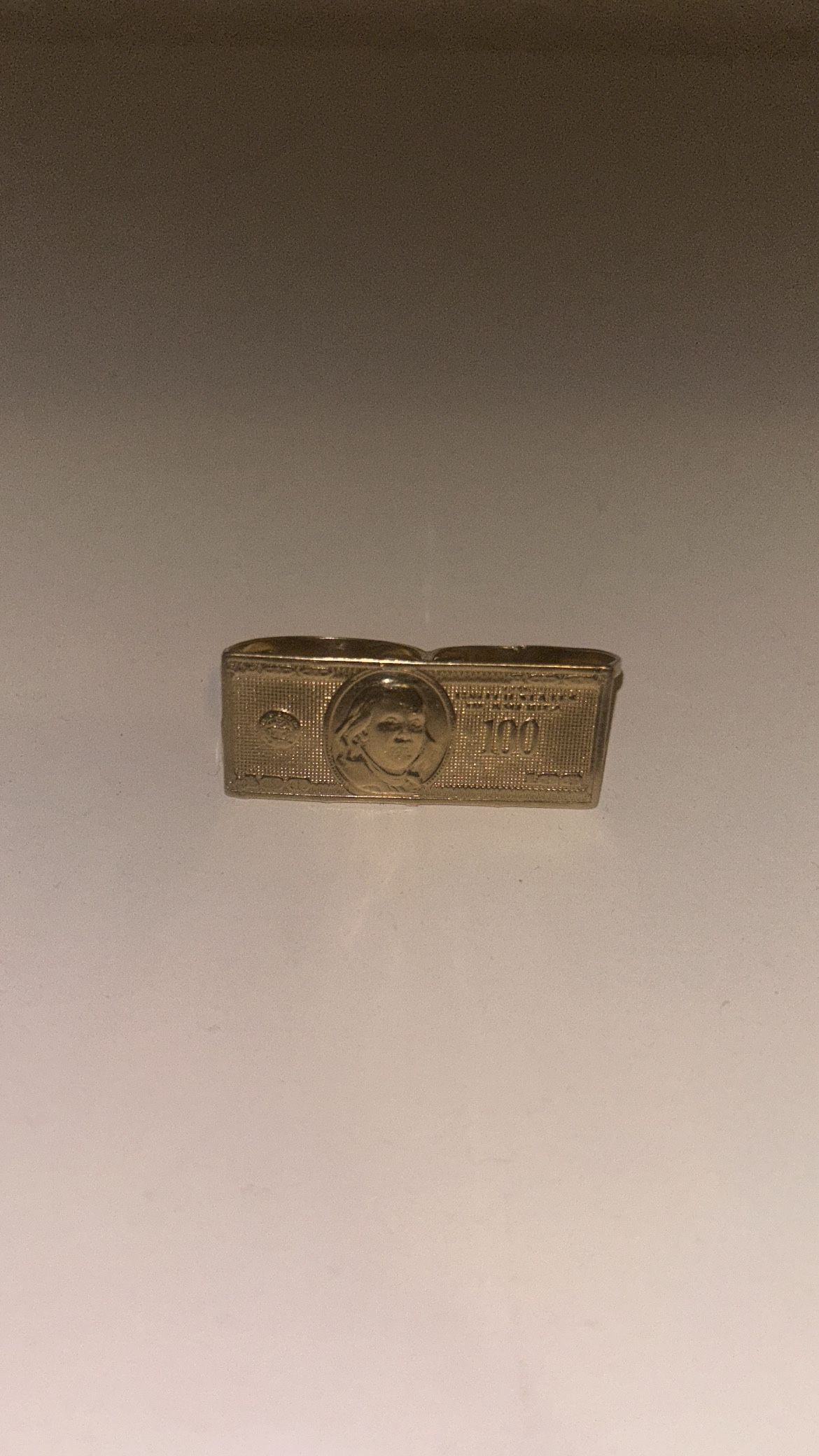 Hundred Dollar Bill Double Ring ππ―