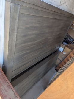 Bed Frame with Dresser.   ( Bed frame - Full )