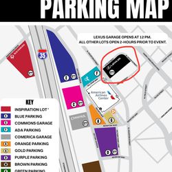 Dallas Mavericks Lexus Garage Parking Pass