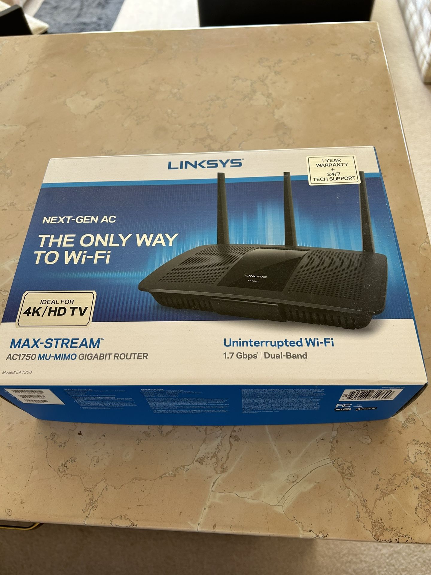 Linksys AC1750 MU-MIMO Gigabit Router