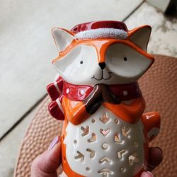 New Fox Tea Light Holder 