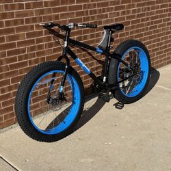Mongoose Dolomite Mens Fat Tire Bike 7 Speeds, 26” New