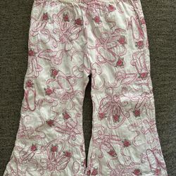 Rose Cage pink toddler girl flared pants clothing size 4T $6.00 (NWT)