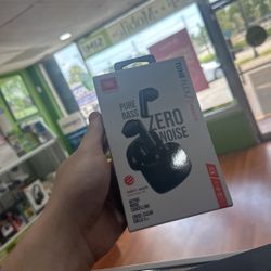 JBLTFLEXBLKAM True Wireless Noise Cancelling Earbuds Brand New 