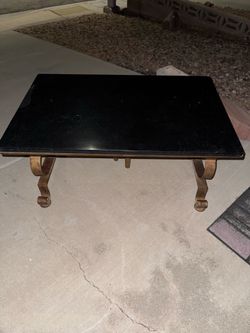 Elegant Marble Top Coffee Table