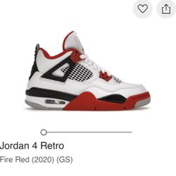 Jordan 4 “fire red” 