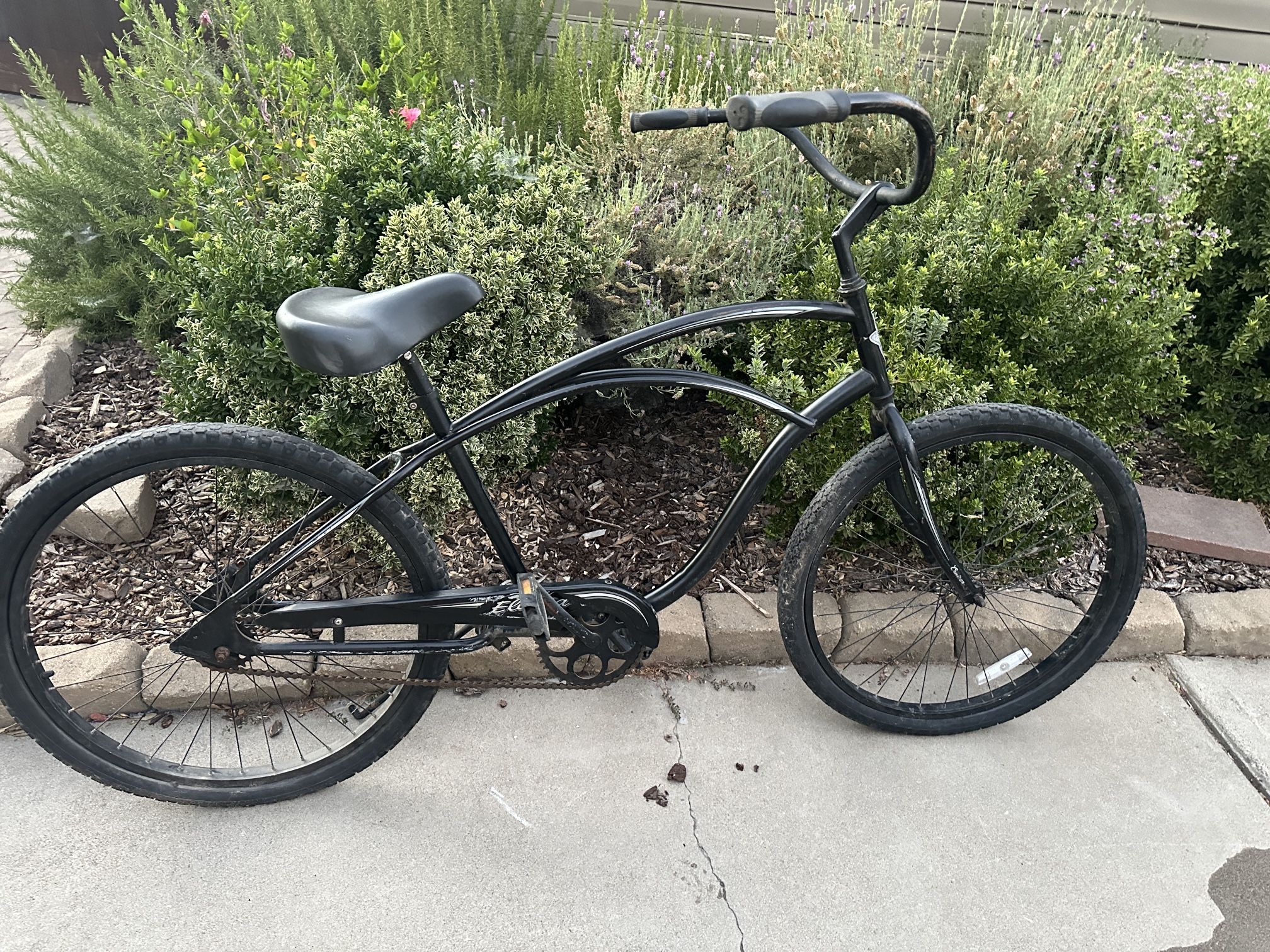 Black Electra Cruiser Bike Bicycle