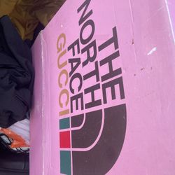 Gucci North face Coat and Boots Set 