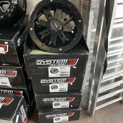 System 3 Rims 14x7 For Polaris RZR 