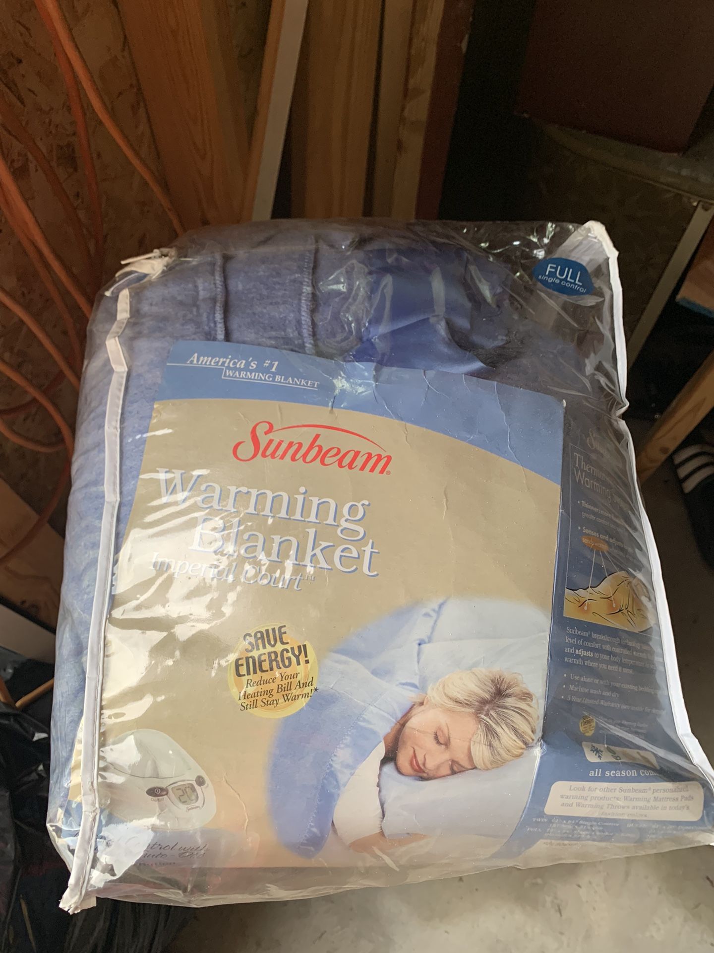 sunbeam warming blanket imperial court Full