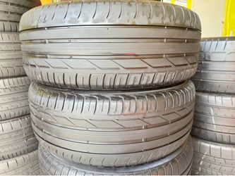 Two Tires 225/50/18 Bridgestone Turanza Runflats with 70% Left Excellent Deal