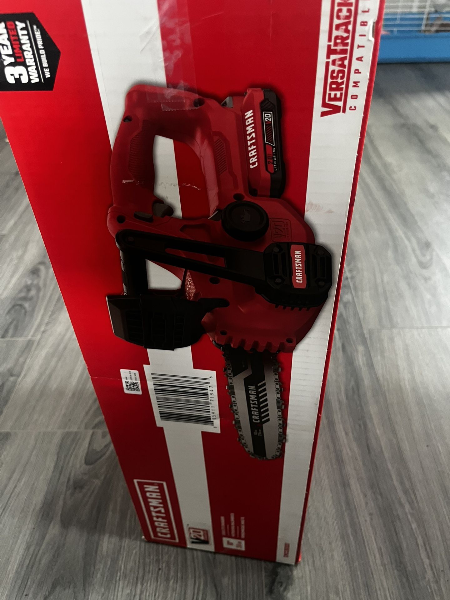 20 V 10” Craftsman Chainsaw