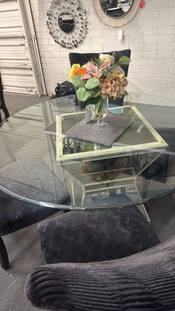 Dining set 4 chairs
