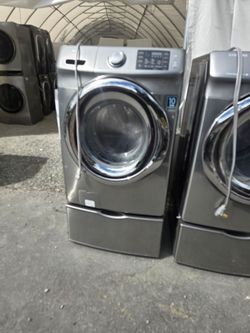 Samsung Washer And Dryer Set Electric 30-day Warranty
