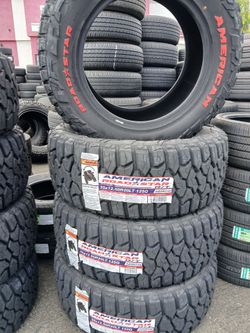 Tengo un set de llantas nuevas 35 12 50 20 de la marca americana