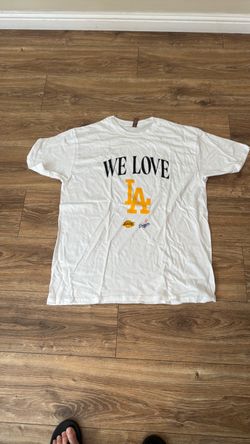 We Love LA Lakers Dodgers Graphic Tee