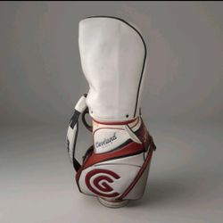 Cleveland Golf GC Staff Tour Bag 4 Pockets 6-Way Club Divided & Rain Cover
