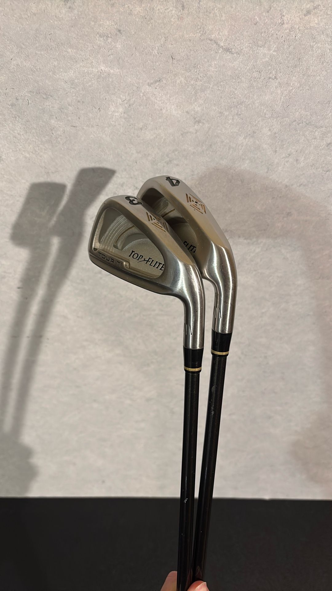 Like-New // TopFlite Tour Ti 3-Iron & 4-Iron