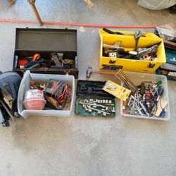 Lots Of Tools And Toolboxes