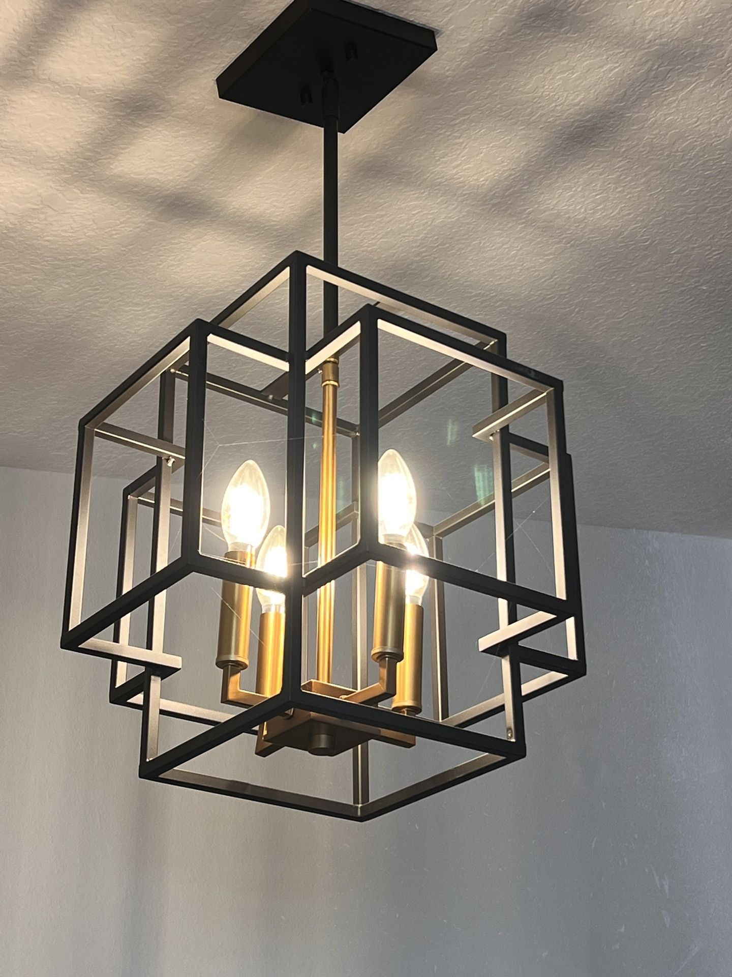4 Light Modern Pendant Light Fixture