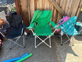 3 Camping Chairs