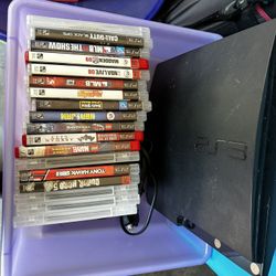 PS3 With 20 Games