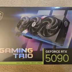 MSI Gaming Trio RTX 5090 32GB Graphics Card - BRAND NEW w/ Receipt

$