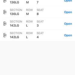 I Have Tickets To Opening Day For Dodgers