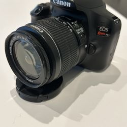 Canon T6 DSLR Camera & Lens