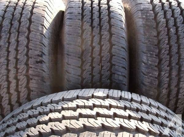 Five LT 275-70-18 Contintial Conti Trac TR Tires.