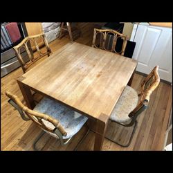 Kitchen/Dining Table Solid Wood 