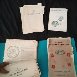 Horology Knowledge, Old Literature Of Watch Companies 