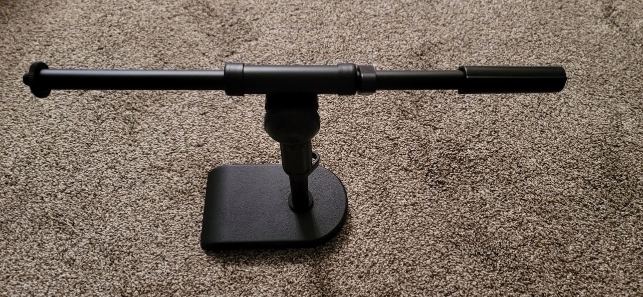 Weighted base microphone stand