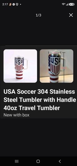 USA 2026 SoccerTumbler 40oz