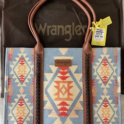 Large Wrangler Southwestern Tote Bag. Gift. Brand new